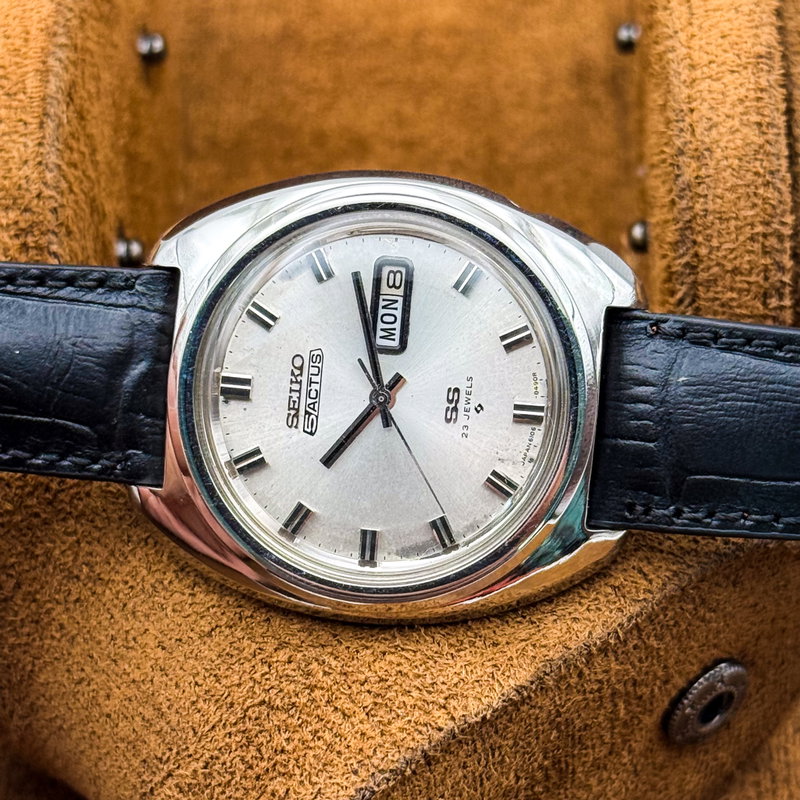 Seiko Seiko - 5 Actus SS 悠久 (Yūkyū) – Eternal - No reserve price - 6106-8450 - Men - 1970 vintage watch - image 18