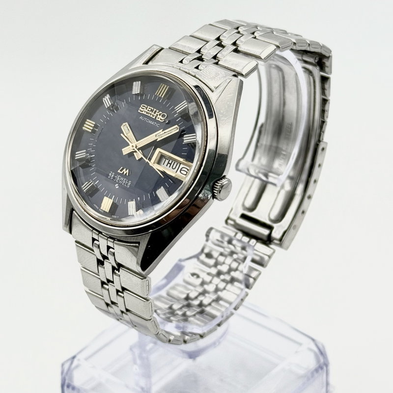 Seiko Seiko - LM "Deep Blue Sunburst" [Near-Mint] 志光 (Shikō) – Light of Ambition - No Reserve Price - 5606-7260 - Men - 1972 vintage watch - image 2