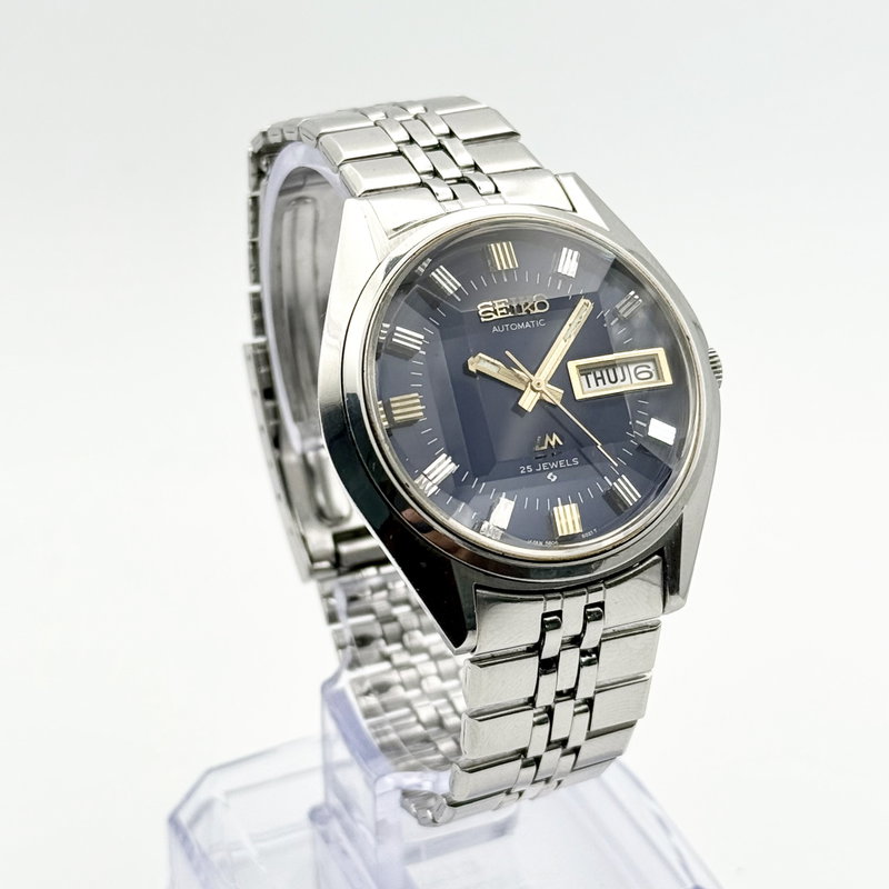 Seiko Seiko - LM "Deep Blue Sunburst" [Near-Mint] 志光 (Shikō) – Light of Ambition - No Reserve Price - 5606-7260 - Men - 1972 vintage watch - image 3