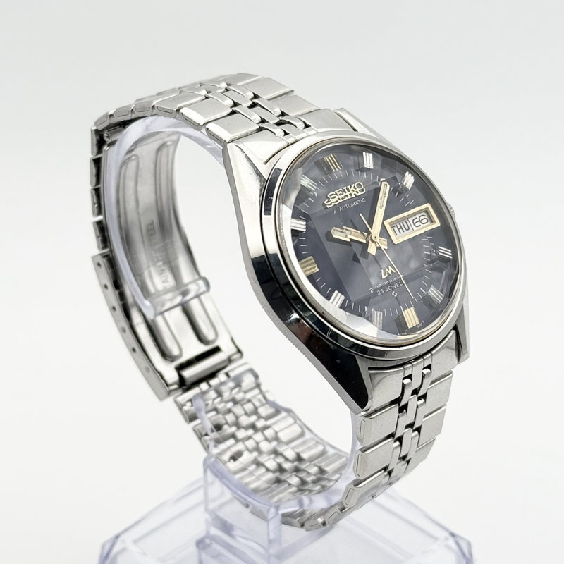 Seiko Seiko - LM "Deep Blue Sunburst" [Near-Mint] 志光 (Shikō) – Light of Ambition - No Reserve Price - 5606-7260 - Men - 1972 vintage watch - image 4