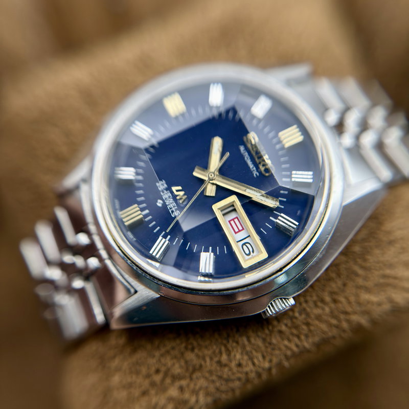 Seiko Seiko - LM "Deep Blue Sunburst" [Near-Mint] 志光 (Shikō) – Light of Ambition - No Reserve Price - 5606-7260 - Men - 1972 vintage watch - image 20