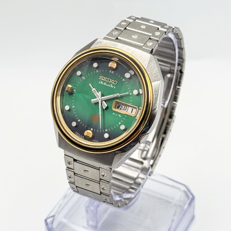 Seiko Seiko - Advan [Near-Mint] 翠王 (Suiō) – Emerald King - No Reserve Price - 7019-5050 - Men - 1974 vintage watch - image 1