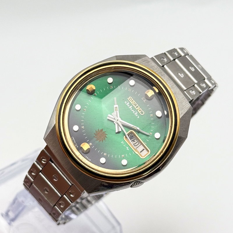 Seiko Seiko - Advan [Near-Mint] 翠王 (Suiō) – Emerald King - No Reserve Price - 7019-5050 - Men - 1974 vintage watch - image 8