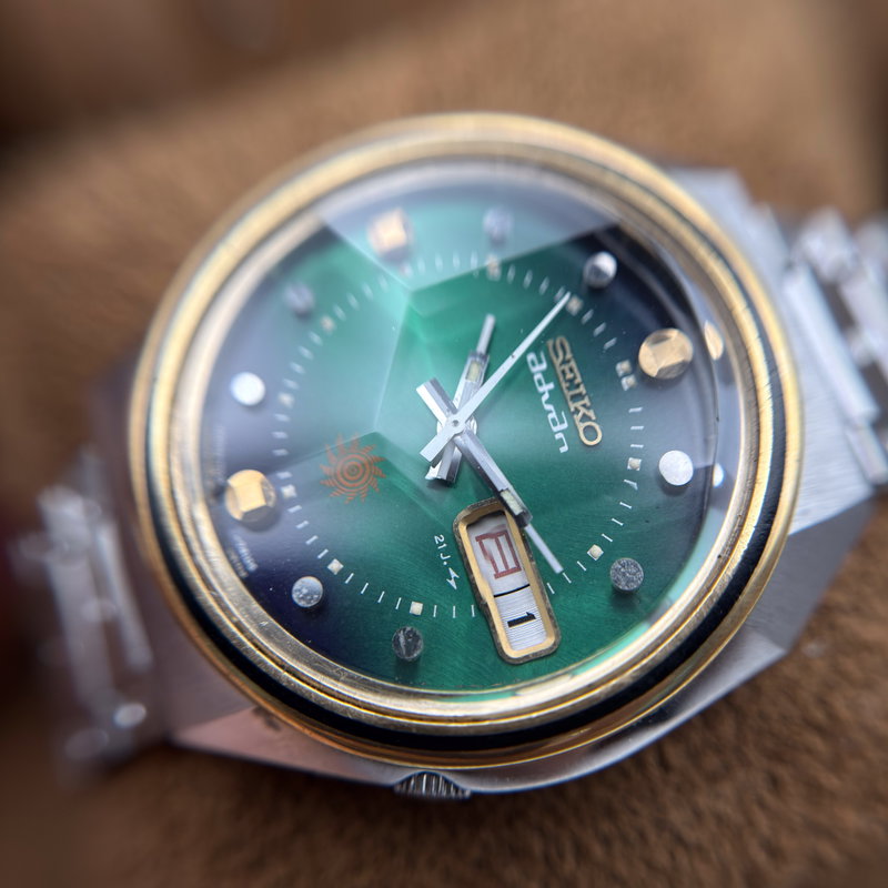 Seiko Seiko - Advan [Near-Mint] 翠王 (Suiō) – Emerald King - No Reserve Price - 7019-5050 - Men - 1974 vintage watch - image 17