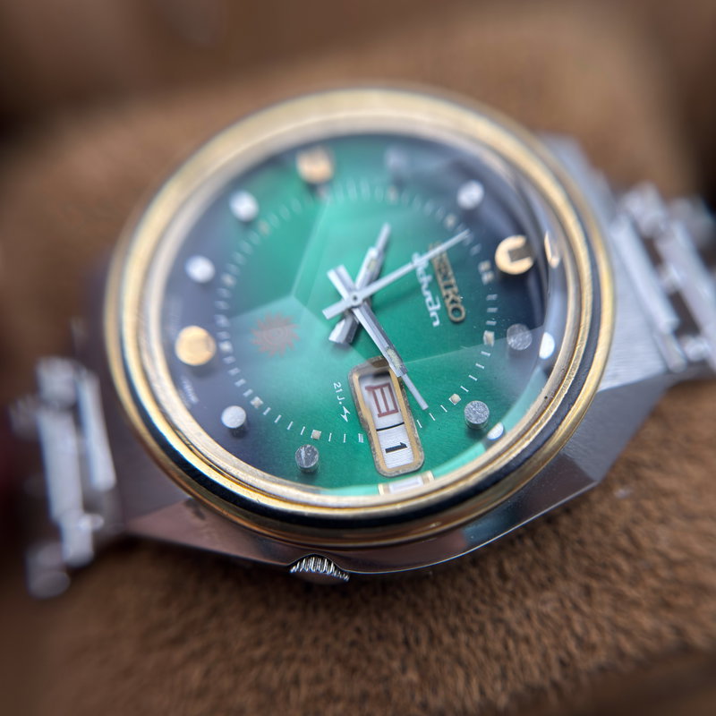 Seiko Seiko - Advan [Near-Mint] 翠王 (Suiō) – Emerald King - No Reserve Price - 7019-5050 - Men - 1974 vintage watch - image 18