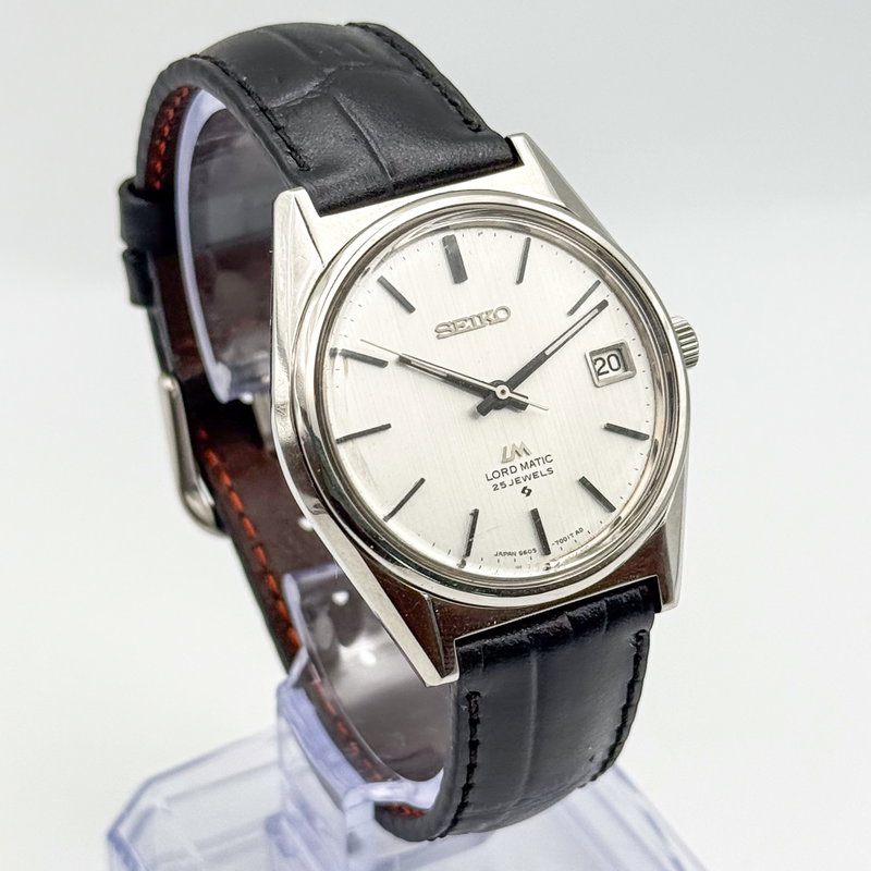 Seiko Seiko - Lord Matic 響律 (Kyōritsu) – Echo Rhythm - No reserve price - 5605-7020 - Men - 1969 vintage watch - image 6
