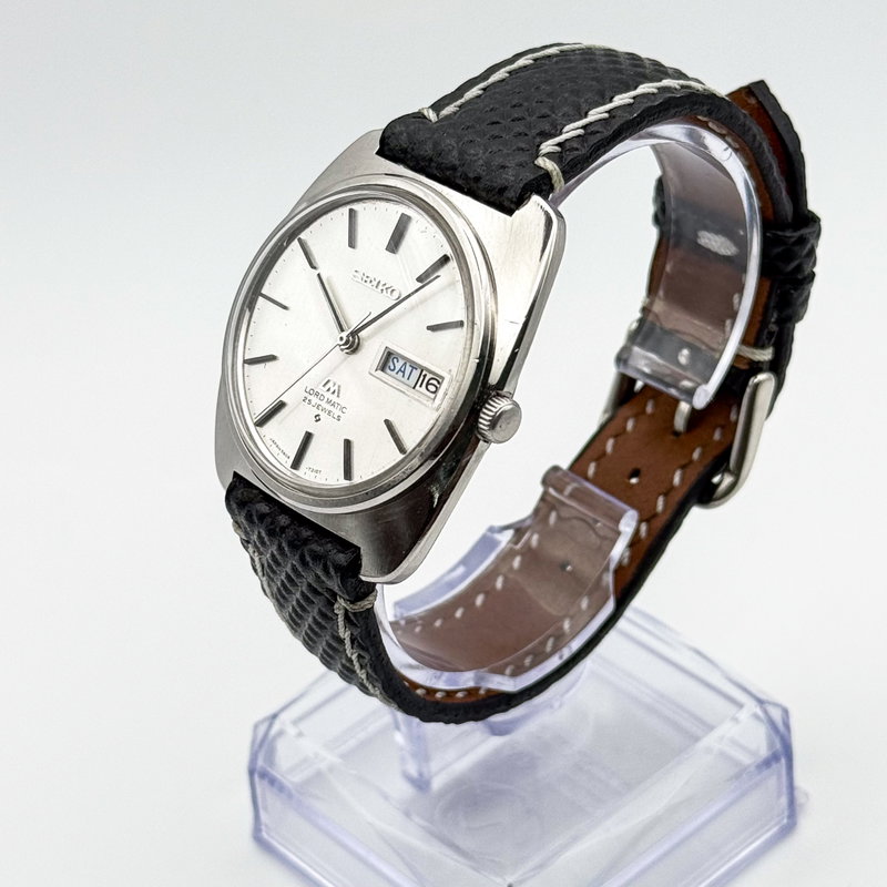 Seiko Seiko - Lord Matic 白絹 (Hakukin) – White Silk - No Reserve Price - 5606-7130 - Men - 1970 vintage watch - image 3