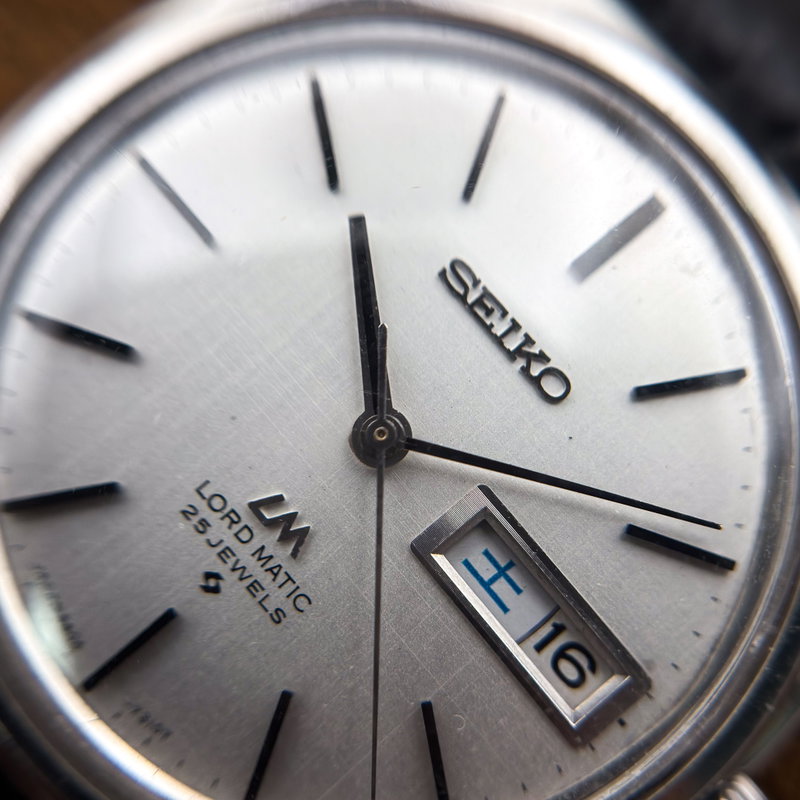 Seiko Seiko - Lord Matic 白絹 (Hakukin) – White Silk - No Reserve Price - 5606-7130 - Men - 1970 vintage watch - image 17