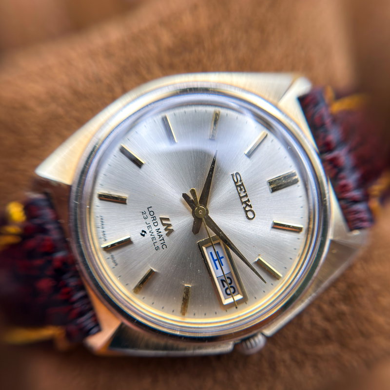 Seiko Seiko - Lord Matic 時葉 (Jiyō) – Leaves of Time - No reserve price - 5606-7000 - Men - 1970-1979  vintage watch - image 17