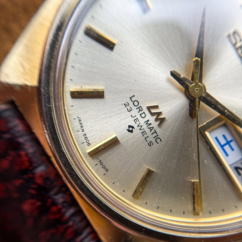 Seiko Seiko - Lord Matic 時葉 (Jiyō) – Leaves of Time - No reserve price - 5606-7000 - Men - 1970-1979  vintage watch - image 18