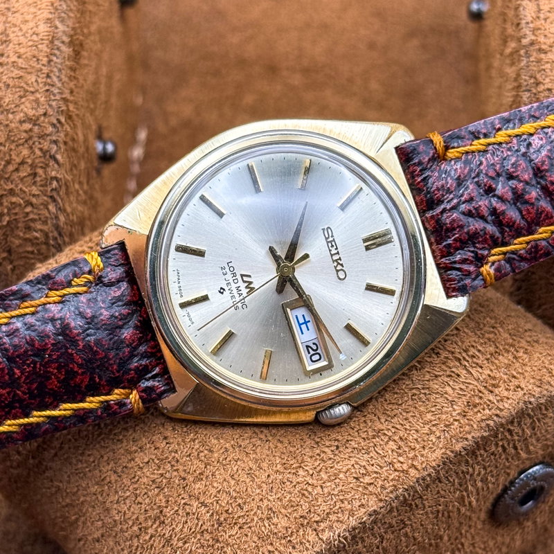 Seiko Seiko - Lord Matic 時葉 (Jiyō) – Leaves of Time - No reserve price - 5606-7000 - Men - 1970-1979  vintage watch - image 21
