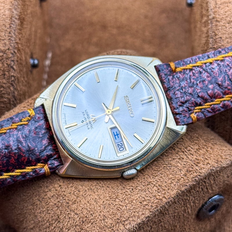 Seiko Seiko - Lord Matic 時葉 (Jiyō) – Leaves of Time - No reserve price - 5606-7000 - Men - 1970-1979  vintage watch - image 22