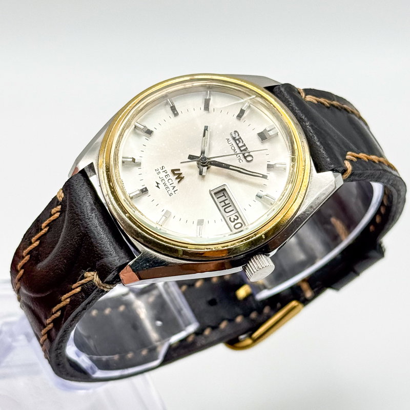 Seiko Seiko - LM Special 日映 (Nichiei) – Sun Reflection - No reserve price - 5216-6010 - Men - 1974 vintage watch - image 9