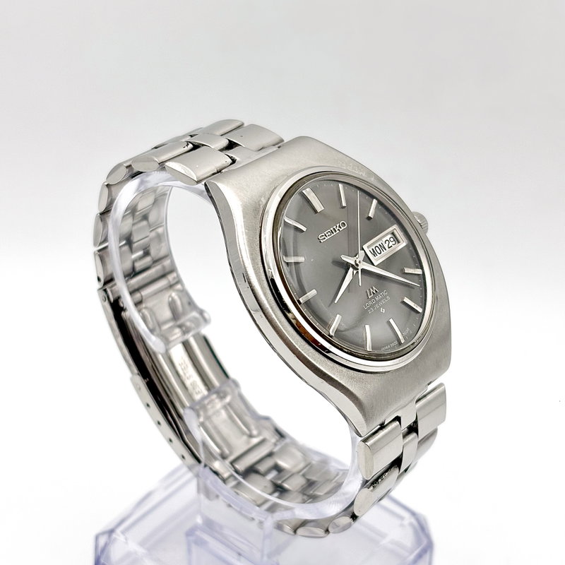 Seiko Seiko - Lord Matic "Grey Sunburst" 淡影 (Tan’ei) – Faint Shadow - No Reserve Price - 5606-7120 - Men - 1969 vintage watch - image 23