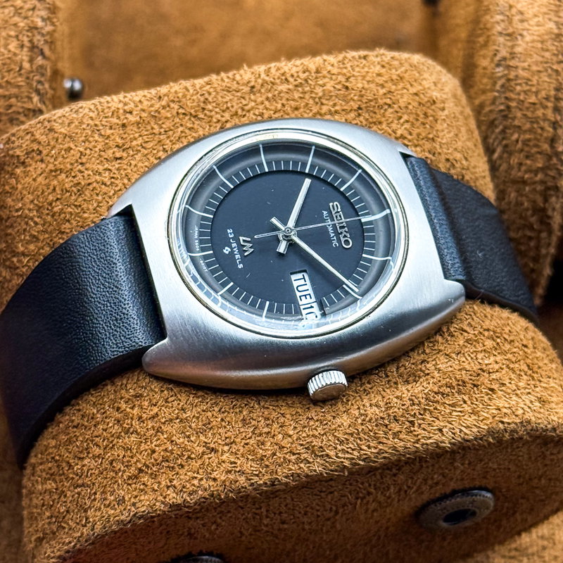 null Seiko - LM (Lord Matic) 磨影 (Migakage) – Refined Shadow - No reserve price - 5606-6000 - Men - 1971 vintage watch - image 8
