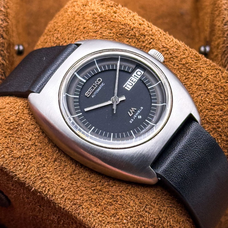 null Seiko - LM (Lord Matic) 磨影 (Migakage) – Refined Shadow - No reserve price - 5606-6000 - Men - 1971 vintage watch - image 9