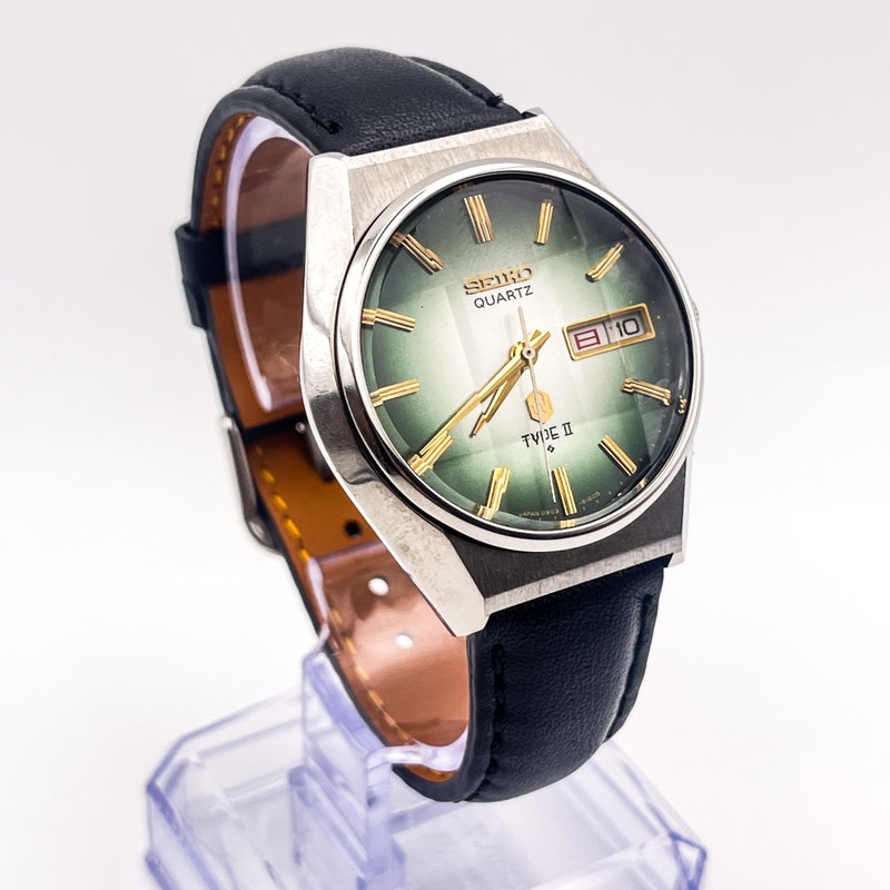 Seiko Seiko - Type II Quartz "Radiant Green Sunburst" [Near-Mint] - No reserve price - Men - 1976 vintage watch - image 21