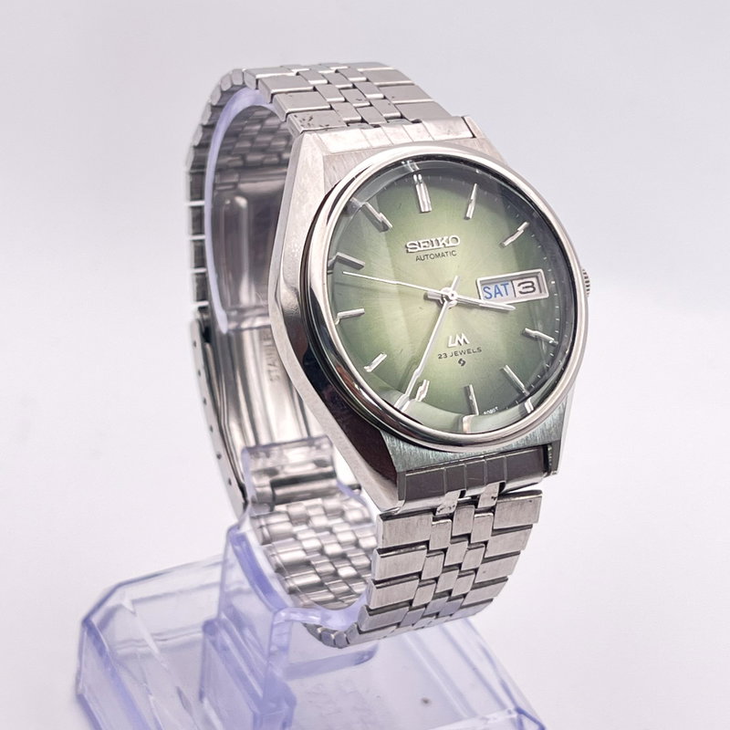 Seiko Seiko - Seiko LM "Vibrant Green Sunburst" - Ingen mindstepris - 5606-8130 - Men - 1975 vintage watch - image 24