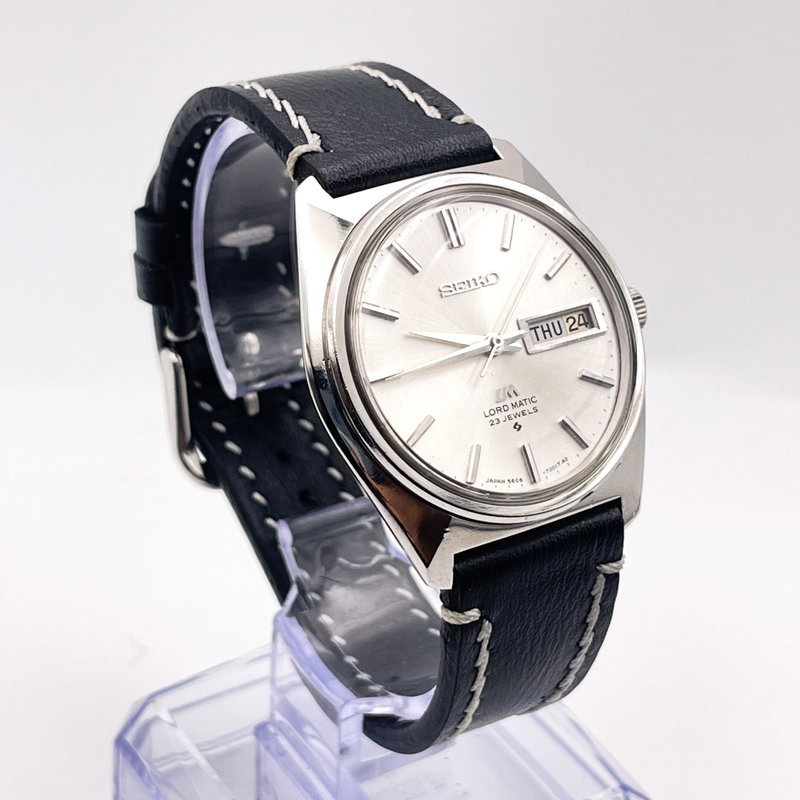 Seiko Seiko - Lord Matic [Near-Mint] 光鏡 (Kōkyō) – Mirror of Light - No reserve price - 5606-7000 - Men - 1969 vintage watch - image 2