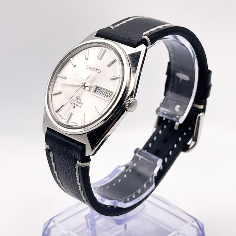 Seiko Seiko - Lord Matic [Near-Mint] 光鏡 (Kōkyō) – Mirror of Light - No reserve price - 5606-7000 - Men - 1969 vintage watch - image 4