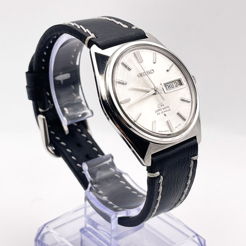 Seiko Seiko - Lord Matic [Near-Mint] 光鏡 (Kōkyō) – Mirror of Light - No reserve price - 5606-7000 - Men - 1969 vintage watch - image 6