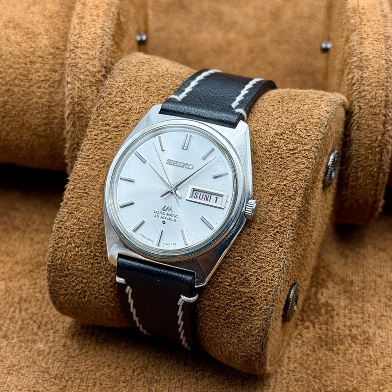 Seiko Seiko - Lord Matic [Near-Mint] 光鏡 (Kōkyō) – Mirror of Light - No reserve price - 5606-7000 - Men - 1969 vintage watch - image 12