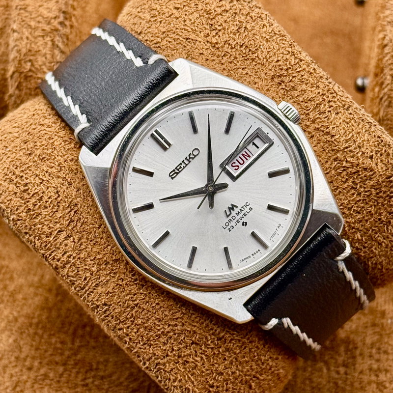 Seiko Seiko - Lord Matic [Near-Mint] 光鏡 (Kōkyō) – Mirror of Light - No reserve price - 5606-7000 - Men - 1969 vintage watch - image 15