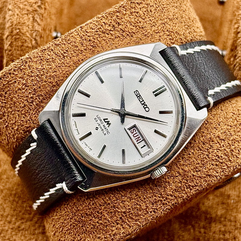 Seiko Seiko - Lord Matic [Near-Mint] 光鏡 (Kōkyō) – Mirror of Light - No reserve price - 5606-7000 - Men - 1969 vintage watch - image 17