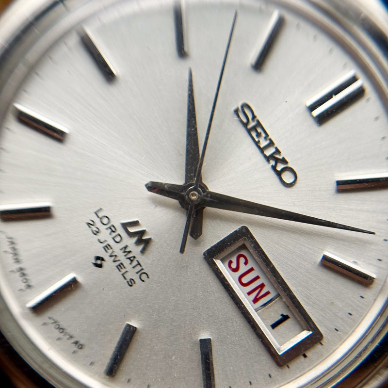 Seiko Seiko - Lord Matic [Near-Mint] 光鏡 (Kōkyō) – Mirror of Light - No reserve price - 5606-7000 - Men - 1969 vintage watch - image 18
