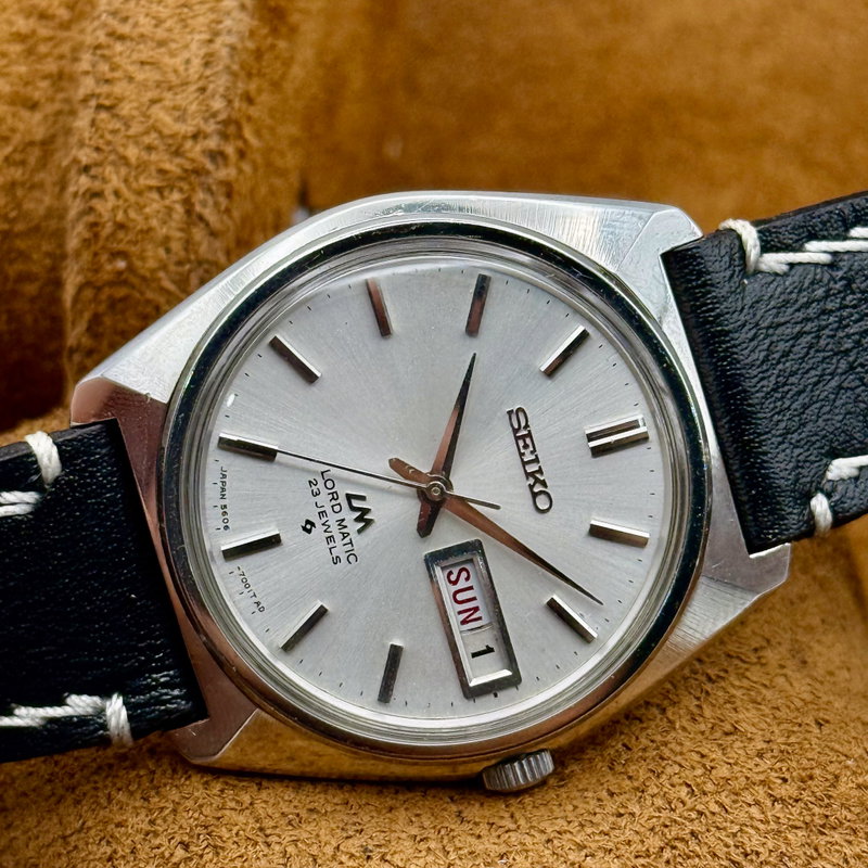 Seiko Seiko - Lord Matic [Near-Mint] 光鏡 (Kōkyō) – Mirror of Light - No reserve price - 5606-7000 - Men - 1969 vintage watch - image 24