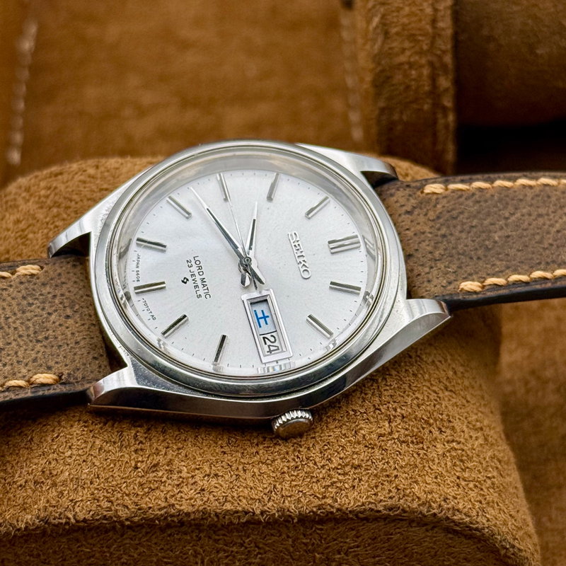 Seiko Seiko - Lord Matic [Near-Mint] 光律 (Kōritsu) – Rhythm of Light - Ingen mindstepris - 5606-7070 - Men - 1968 vintage watch - image 5