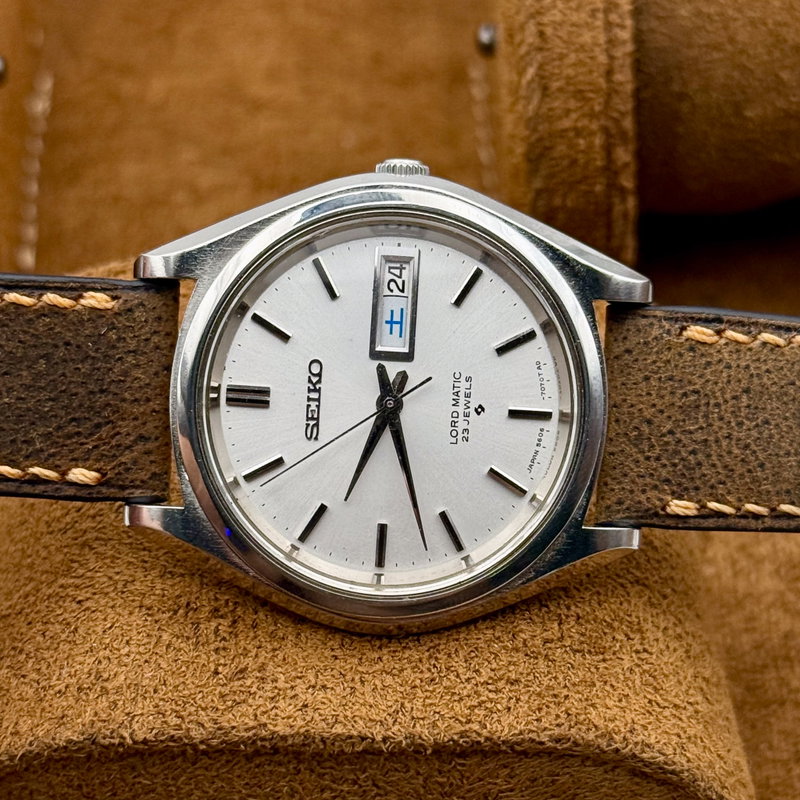 Seiko Seiko - Lord Matic [Near-Mint] 光律 (Kōritsu) – Rhythm of Light - Ingen mindstepris - 5606-7070 - Men - 1968 vintage watch - image 6