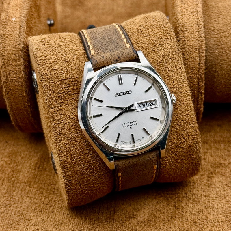 Seiko Seiko - Lord Matic [Near-Mint] 光律 (Kōritsu) – Rhythm of Light - Ingen mindstepris - 5606-7070 - Men - 1968 vintage watch - image 10