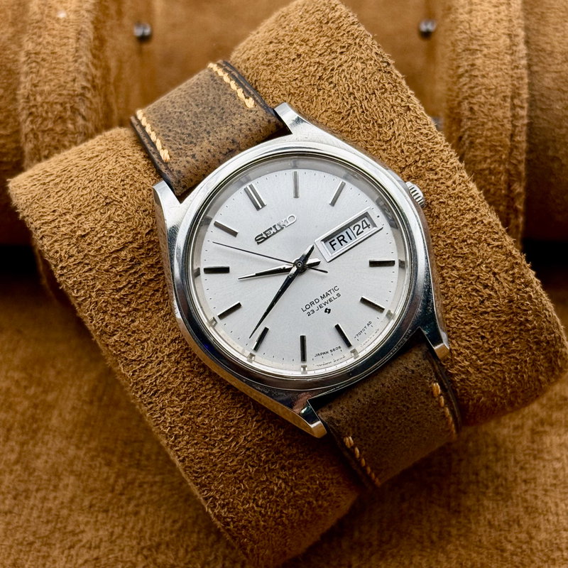 Seiko Seiko - Lord Matic [Near-Mint] 光律 (Kōritsu) – Rhythm of Light - Ingen mindstepris - 5606-7070 - Men - 1968 vintage watch - image 11