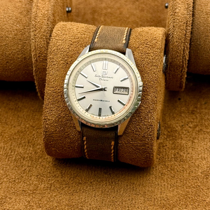 Seiko Seiko - Sportsmatic Deluxe 5 遥音 (Harune) – Distant Sound - No Reserve Price - 7619-7050 - Men - 1967 vintage watch - image 13