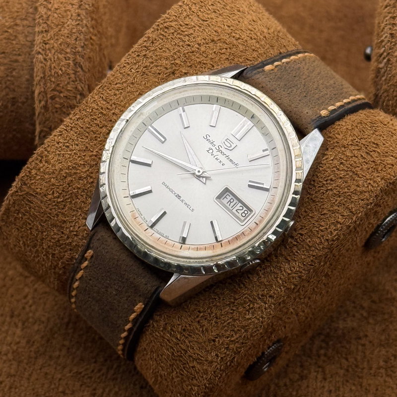Seiko Seiko - Sportsmatic Deluxe 5 遥音 (Harune) – Distant Sound - No Reserve Price - 7619-7050 - Men - 1967 vintage watch - image 16