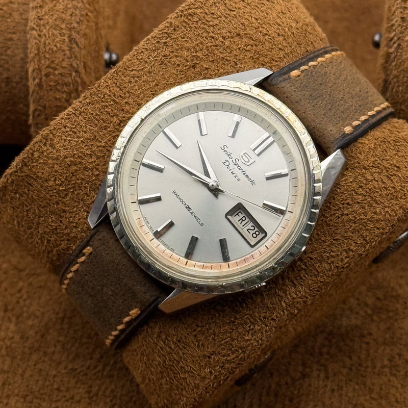 Seiko Seiko - Sportsmatic Deluxe 5 遥音 (Harune) – Distant Sound - No Reserve Price - 7619-7050 - Men - 1967 vintage watch - image 17