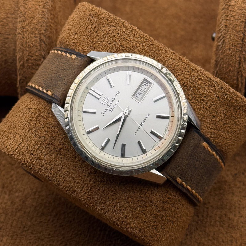 Seiko Seiko - Sportsmatic Deluxe 5 遥音 (Harune) – Distant Sound - No Reserve Price - 7619-7050 - Men - 1967 vintage watch - image 20