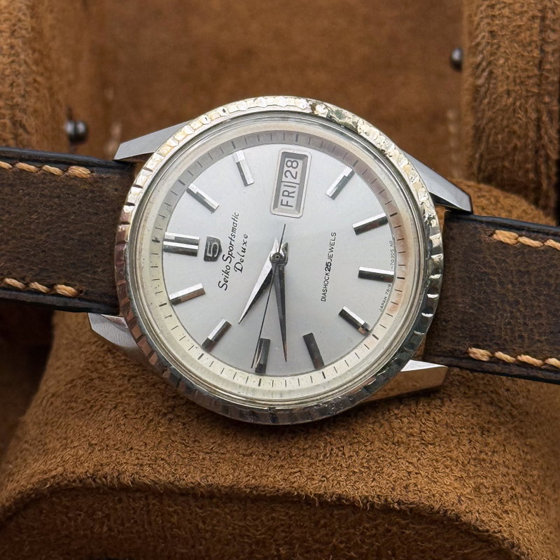 Seiko Seiko - Sportsmatic Deluxe 5 遥音 (Harune) – Distant Sound - No Reserve Price - 7619-7050 - Men - 1967 vintage watch - image 21