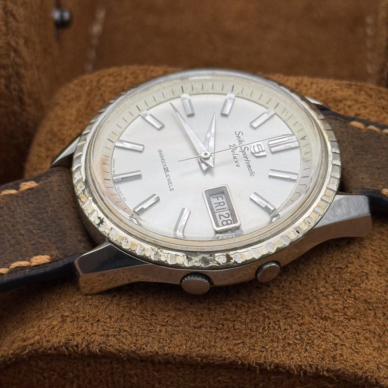 Seiko Seiko - Sportsmatic Deluxe 5 遥音 (Harune) – Distant Sound - No Reserve Price - 7619-7050 - Men - 1967 vintage watch - image 23