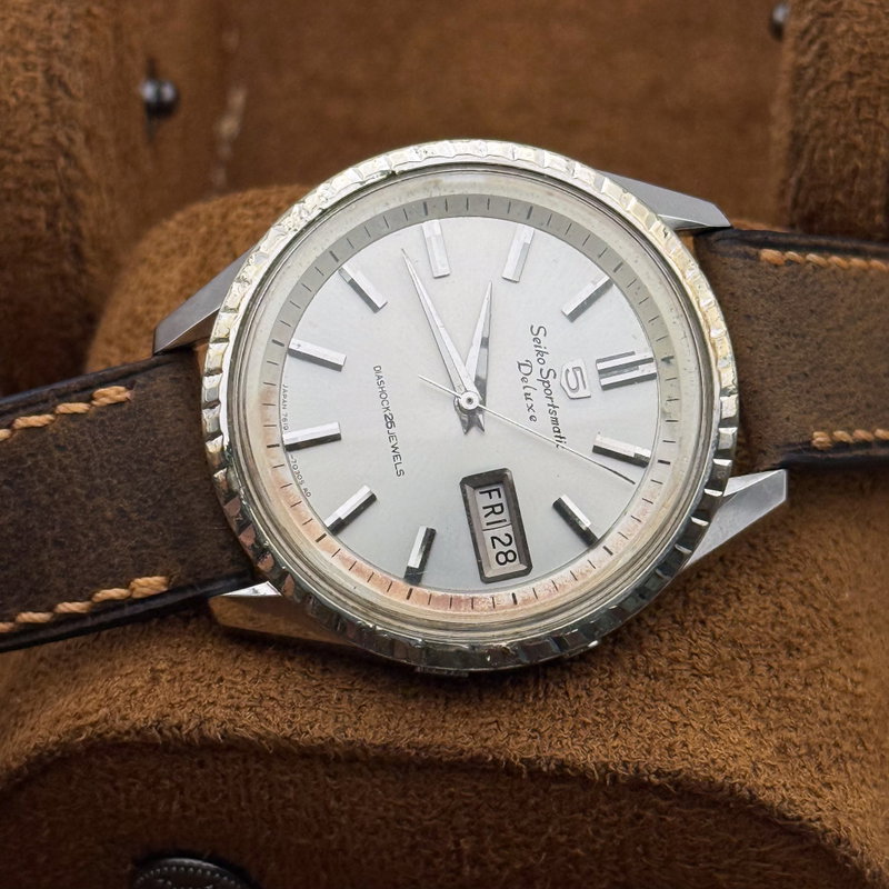 Seiko Seiko - Sportsmatic Deluxe 5 遥音 (Harune) – Distant Sound - No Reserve Price - 7619-7050 - Men - 1967 vintage watch - image 25
