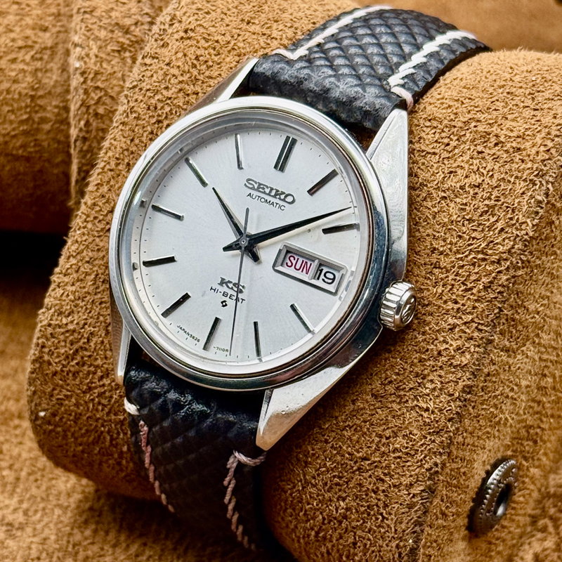 Seiko Seiko - King Seiko Hi-Beat 王華 (Ōka) – Royal Splendor - Ingen mindstepris - 281316 - Mænd - 1972 vintage watch - image 9