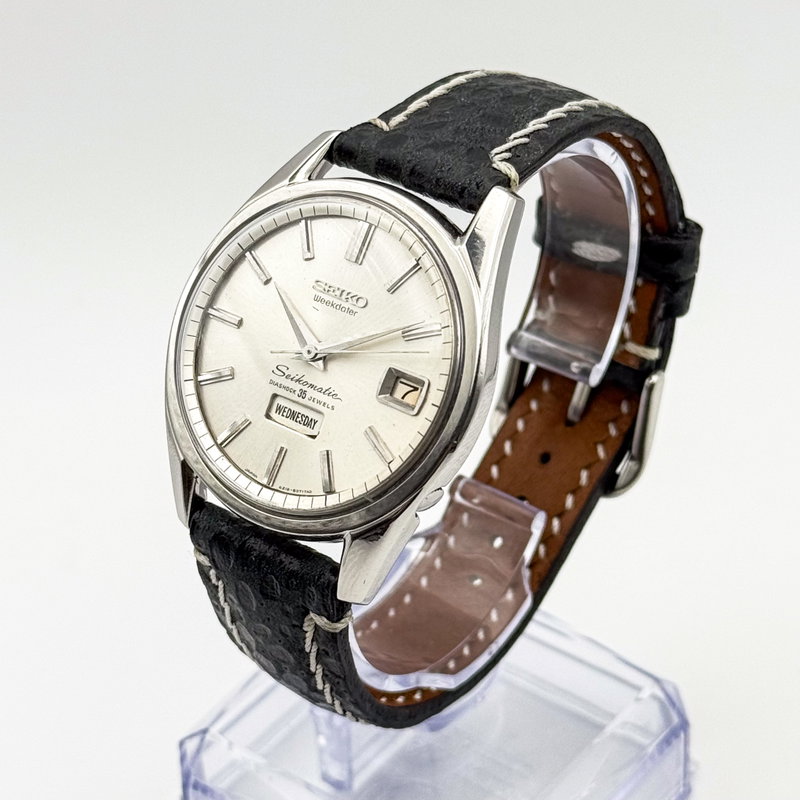 Seiko Seiko - Weekdater 誉影 (Yo’ei) – Shadow of Honor - No Reserve Price - 6218-8971 - Men - 1965 vintage watch - image 2