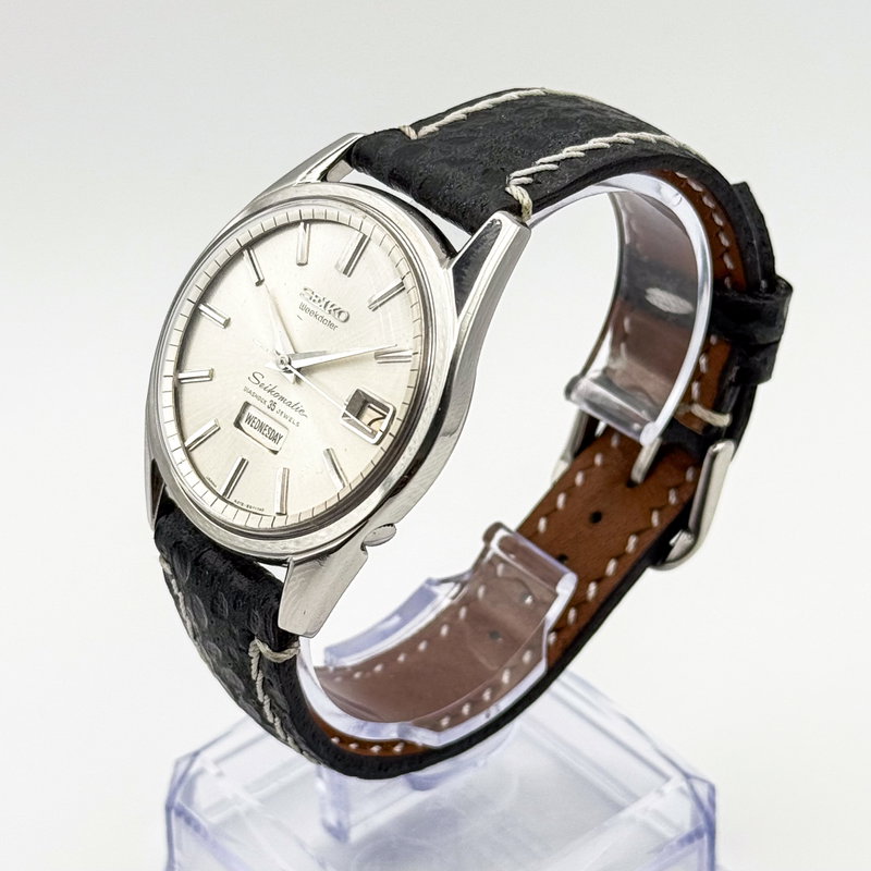 Seiko Seiko - Weekdater 誉影 (Yo’ei) – Shadow of Honor - No Reserve Price - 6218-8971 - Men - 1965 vintage watch - image 3