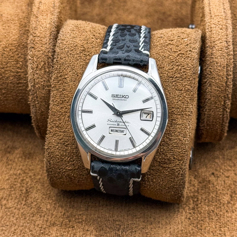 Seiko Seiko - Weekdater 誉影 (Yo’ei) – Shadow of Honor - No Reserve Price - 6218-8971 - Men - 1965 vintage watch - image 10