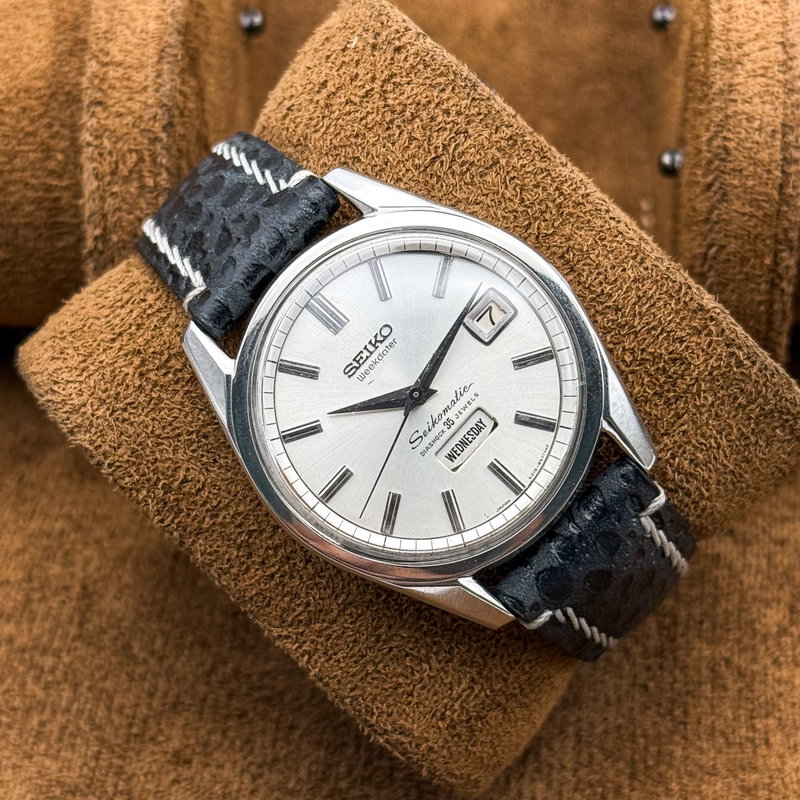 Seiko Seiko - Weekdater 誉影 (Yo’ei) – Shadow of Honor - No Reserve Price - 6218-8971 - Men - 1965 vintage watch - image 14