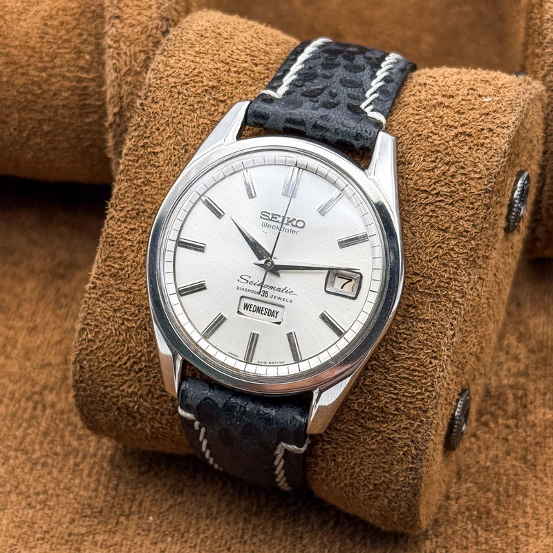 Seiko Seiko - Weekdater 誉影 (Yo’ei) – Shadow of Honor - No Reserve Price - 6218-8971 - Men - 1965 vintage watch - image 16