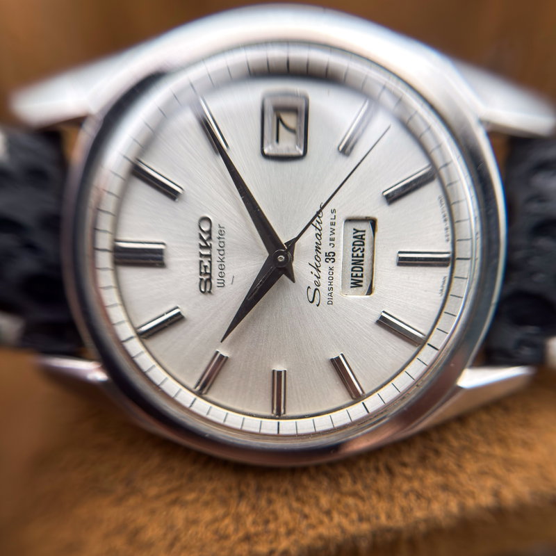 Seiko Seiko - Weekdater 誉影 (Yo’ei) – Shadow of Honor - No Reserve Price - 6218-8971 - Men - 1965 vintage watch - image 21
