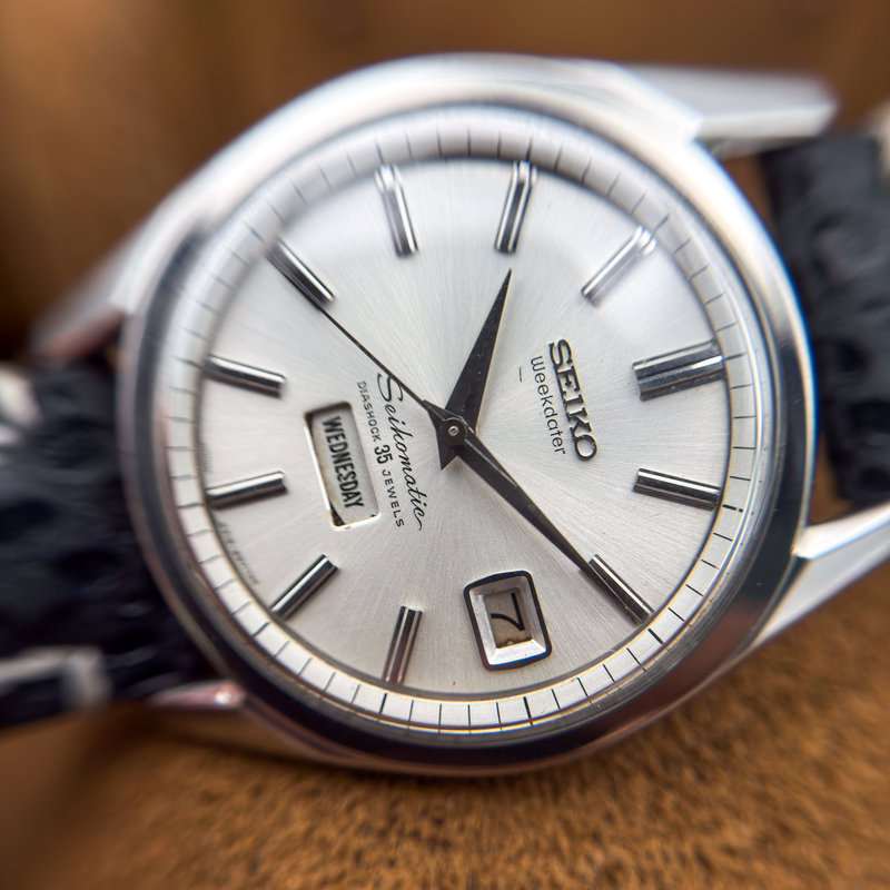 Seiko Seiko - Weekdater 誉影 (Yo’ei) – Shadow of Honor - No Reserve Price - 6218-8971 - Men - 1965 vintage watch - image 22