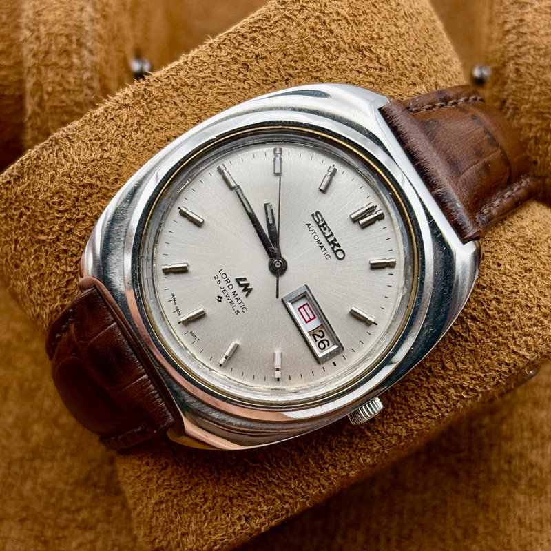 Seiko Seiko - Lord Matic 鏡明 (Kyōmei) – Mirror Clarity - Ingen mindstepris - 5606-9040 - Men - 1970 vintage watch - image 3